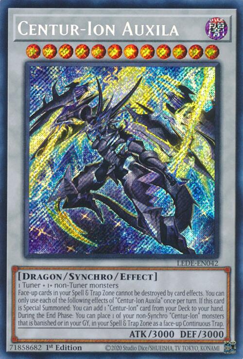 Centur-Ion Auxila [LEDE-EN042] Secret Rare - Evolution TCG