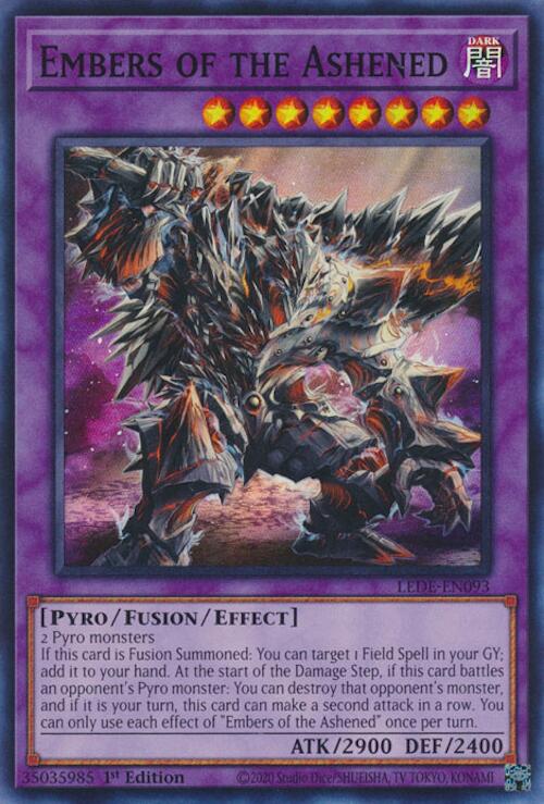 Embers of the Ashened [LEDE-EN093] Super Rare - Evolution TCG