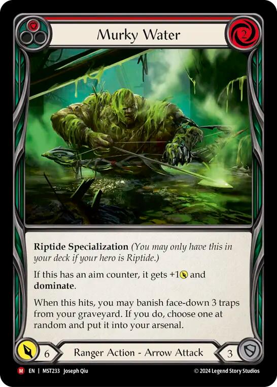 Murky Water [MST233] (Part the Mistveil)  Rainbow Foil - Evolution TCG