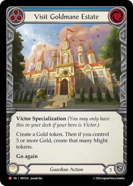 Visit Goldmane Estate [MST225] (Part the Mistveil) - Evolution TCG