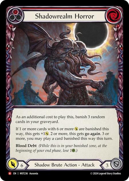 Shadowrealm Horror [MST236] (Part the Mistveil) - Evolution TCG