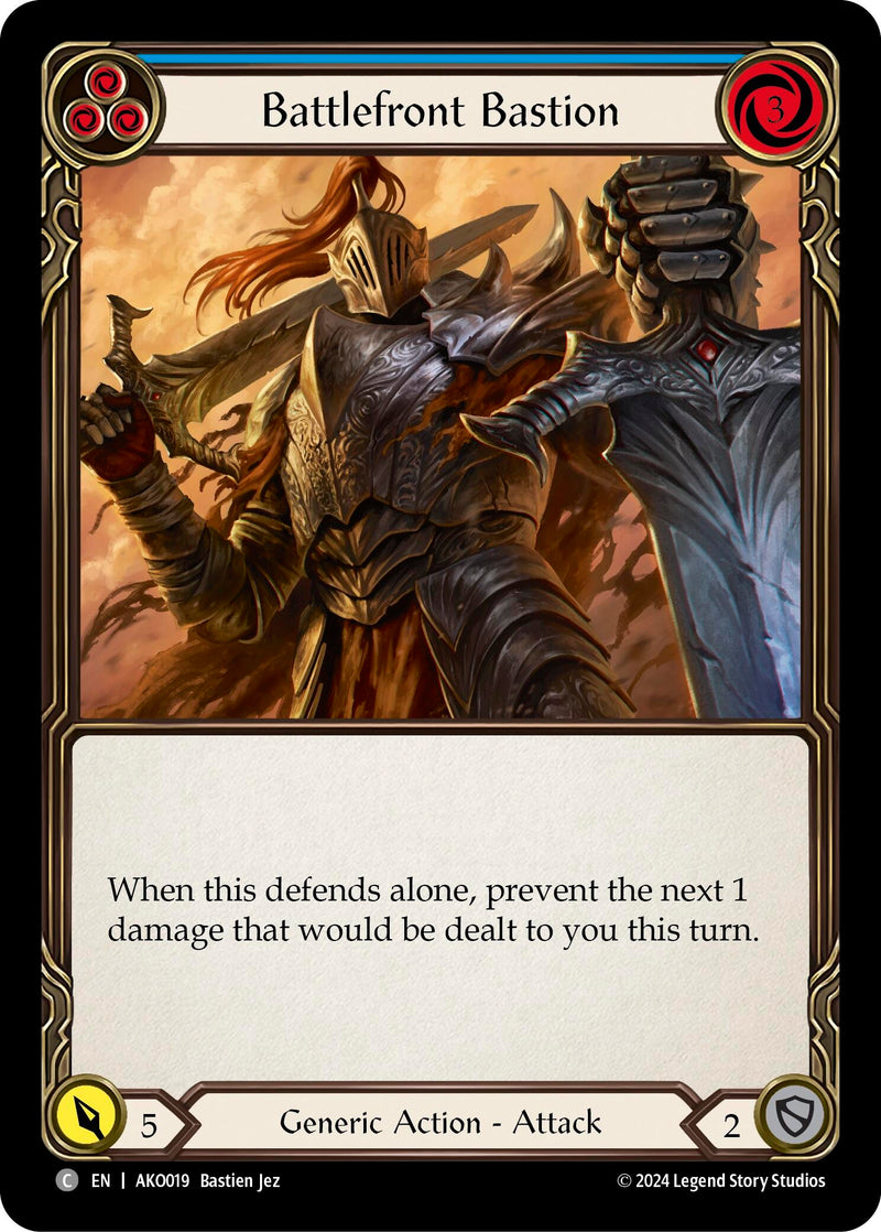 Battlefront Bastion [AKO019] (Armory Deck: Kayo) - Evolution TCG
