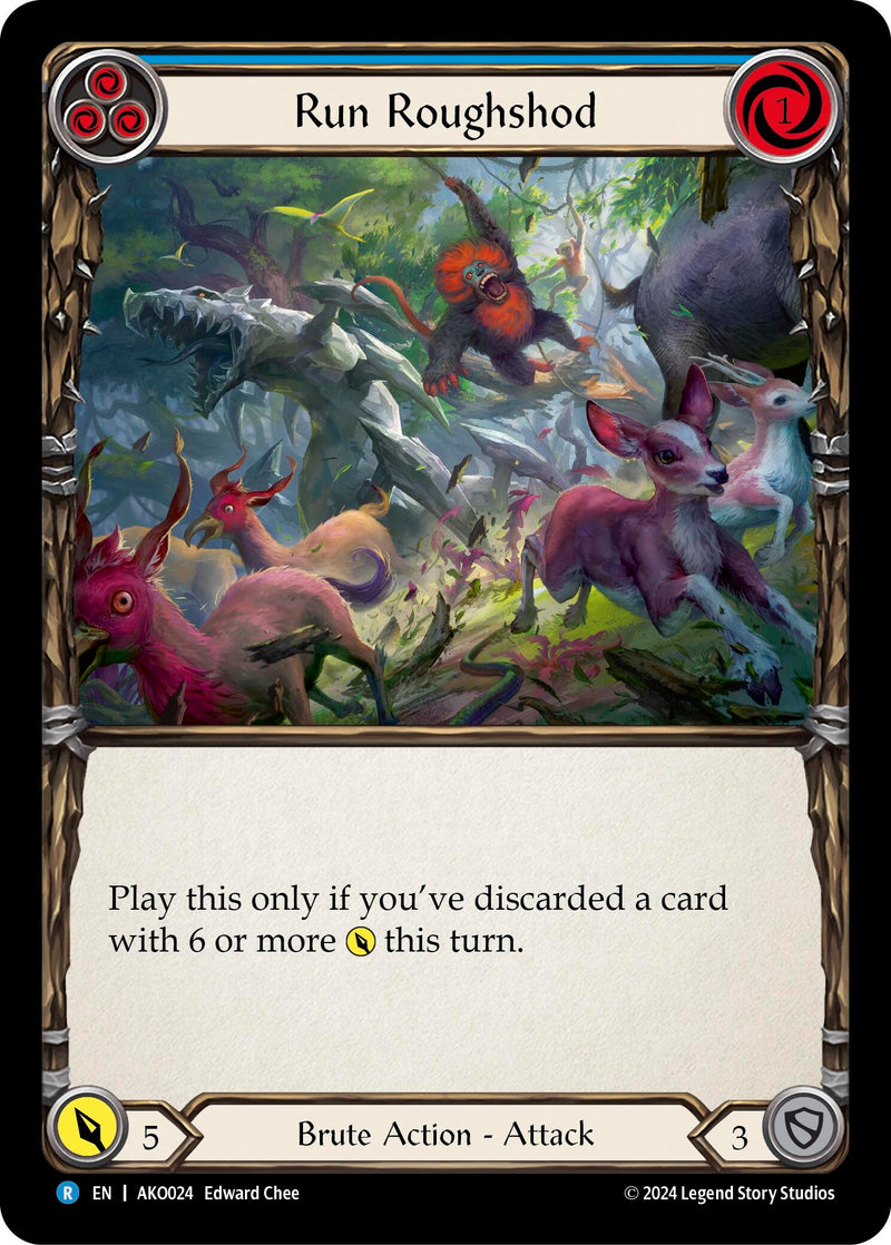 Run Roughshod [AKO024] (Armory Deck: Kayo) - Evolution TCG