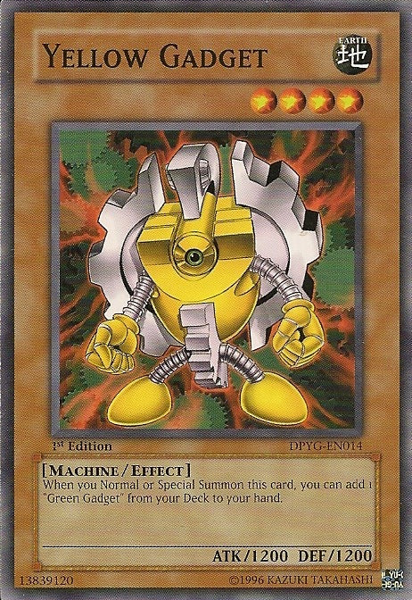 Yellow Gadget [DPYG-EN014] Common - Evolution TCG