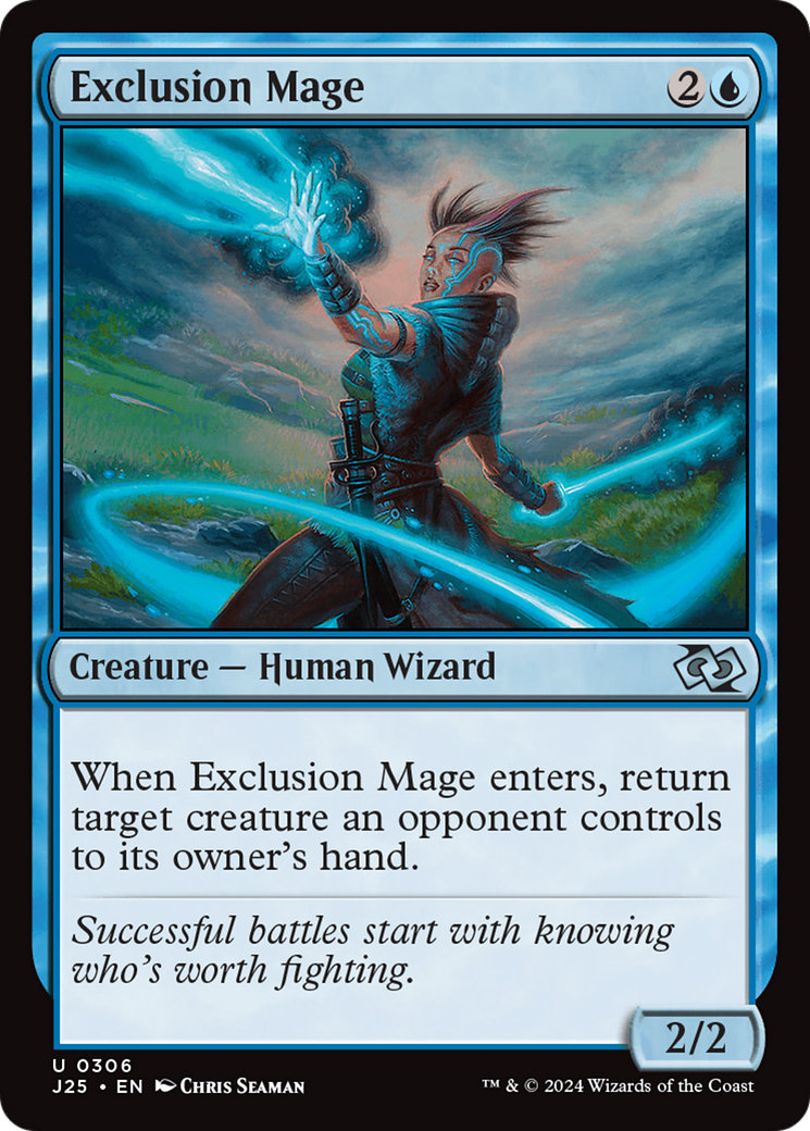 Exclusion Mage [Foundations Jumpstart] - Evolution TCG