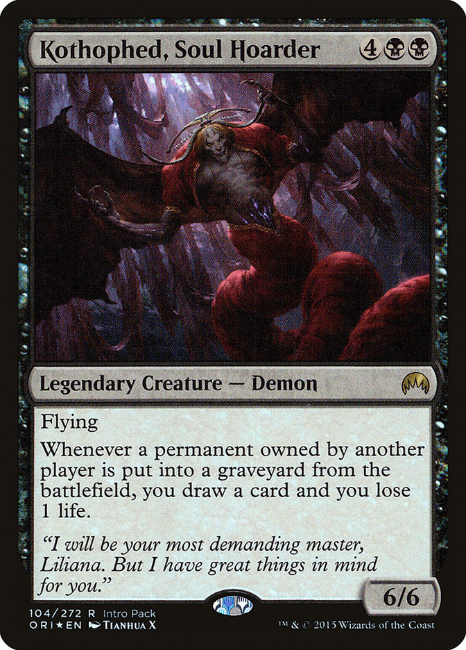 Kothophed, Soul Hoarder (Intro Pack) [Magic Origins Promos] - Evolution TCG