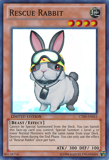 Rescue Rabbit [CT09-EN015] Super Rare - Evolution TCG