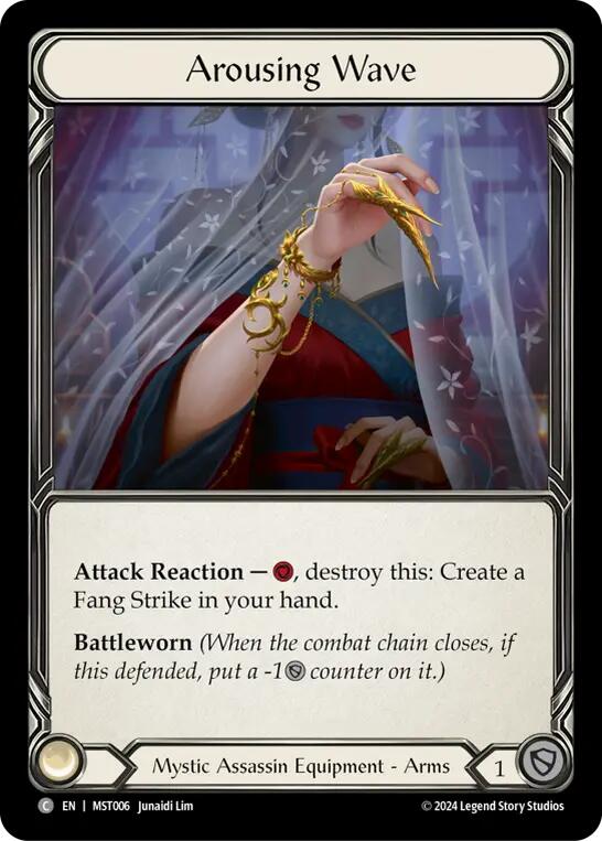 Arousing Wave [MST006] (Part the Mistveil) - Evolution TCG