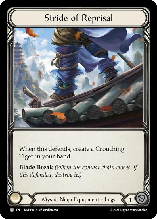 Stride of Reprisal [MST050] (Part the Mistveil) - Evolution TCG