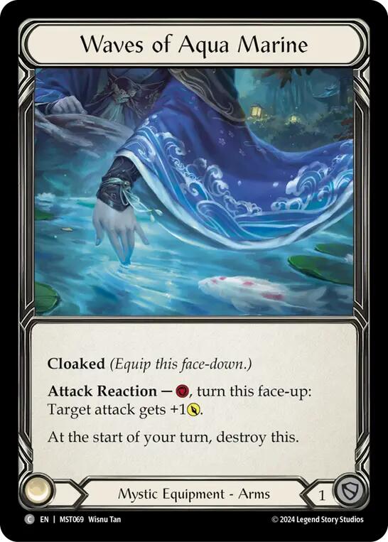 Waves of Aqua Marine [MST069] (Part the Mistveil) - Evolution TCG