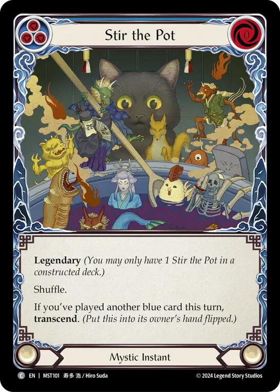 Stir the Pot // Inner Chi [MST101] (Part the Mistveil) - Evolution TCG