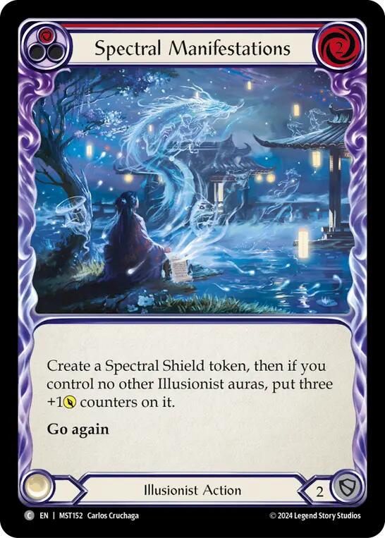 Spectral Manifestations (Red) [MST152] (Part the Mistveil) - Evolution TCG