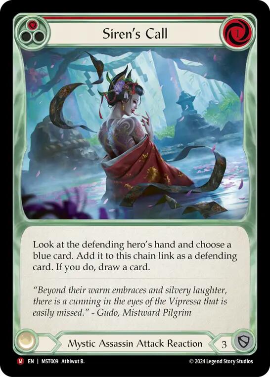 Siren's Call [MST009] (Part the Mistveil) - Evolution TCG