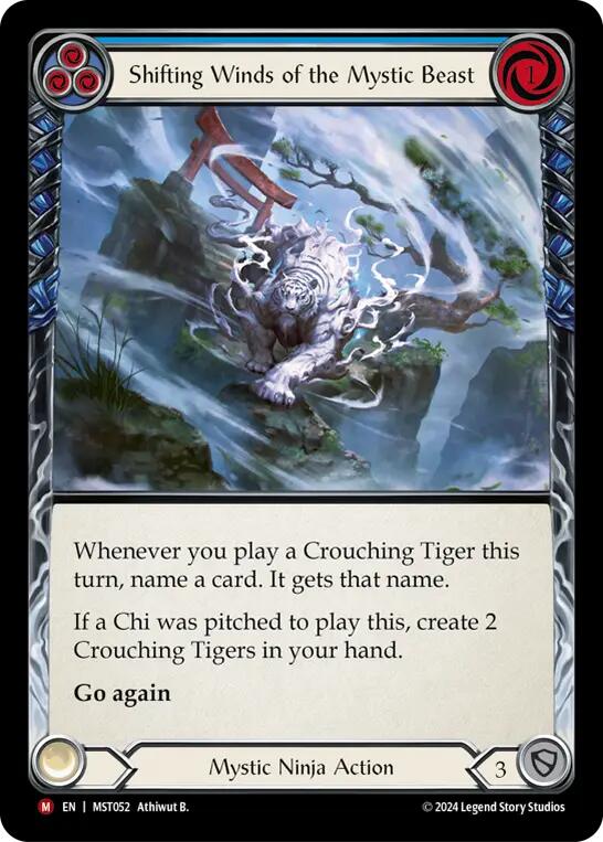 Shifting Winds of the Mystic Beast [MST052] (Part the Mistveil) - Evolution TCG