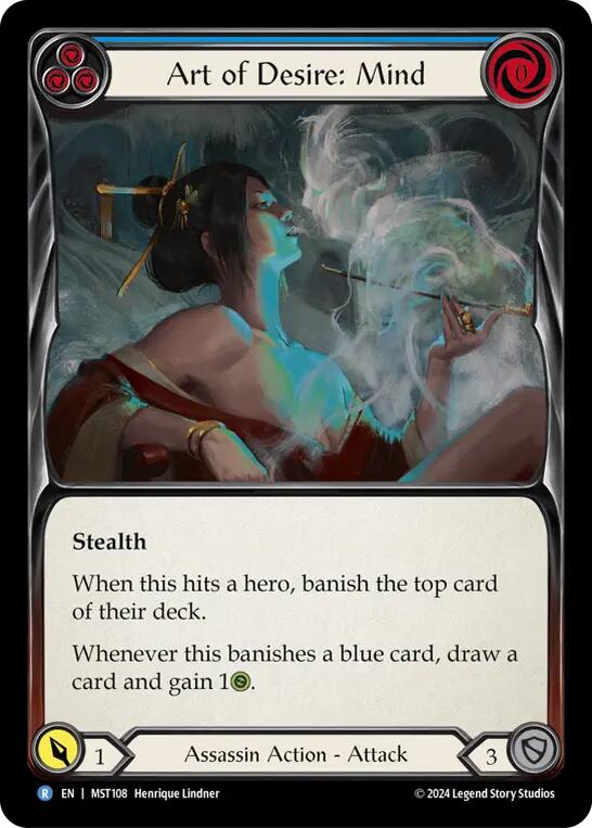 Art of Desire: Mind [MST108] (Part the Mistveil) - Evolution TCG