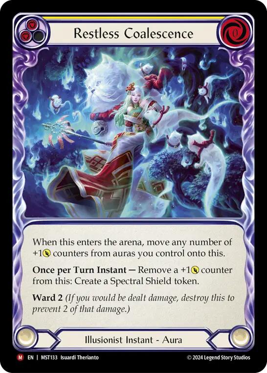 Restless Coalescence [MST133] (Part the Mistveil) - Evolution TCG