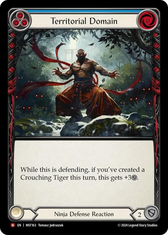 Territorial Domain [MST163] (Part the Mistveil) - Evolution TCG