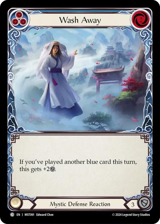 Wash Away [MST091] (Part the Mistveil) - Evolution TCG