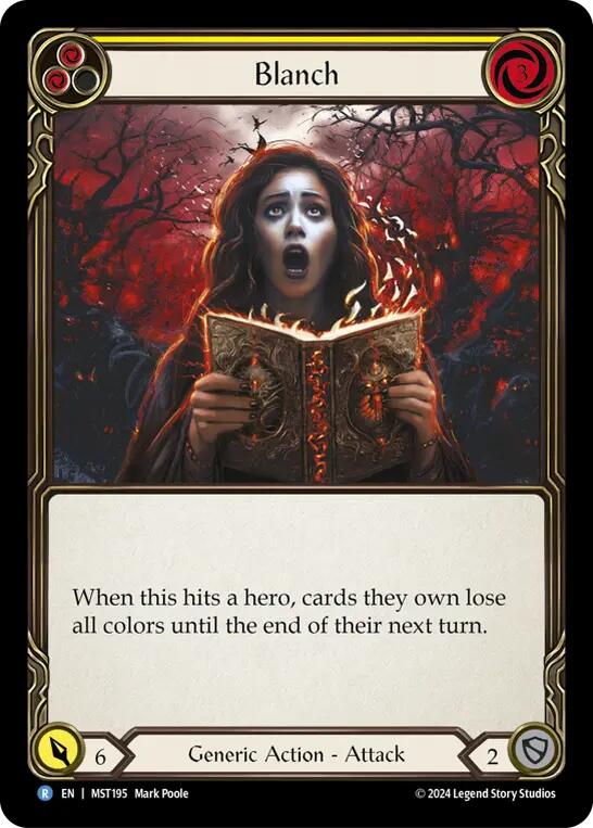 Blanch (Yellow) [MST195] (Part the Mistveil) - Evolution TCG