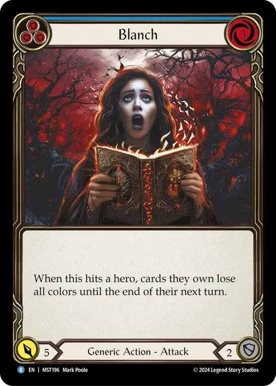 Blanch (Blue) [MST196] (Part the Mistveil) - Evolution TCG