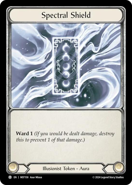 Spectral Shield [MST158-A] (Part the Mistveil) - Evolution TCG