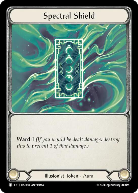 Spectral Shield [MST158-B] (Part the Mistveil) - Evolution TCG