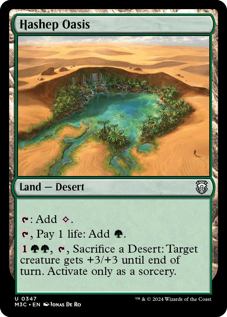 Hashep Oasis [Modern Horizons 3 Commander] - Evolution TCG