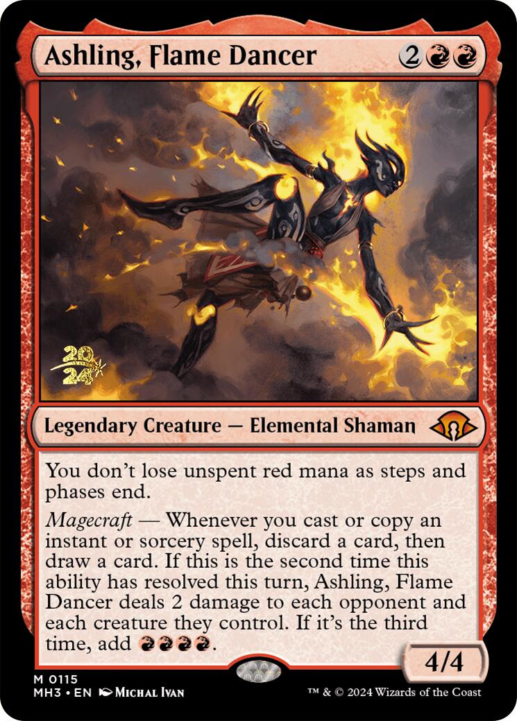 Ashling, Flame Dancer [Modern Horizons 3 Prerelease Promos] - Evolution TCG