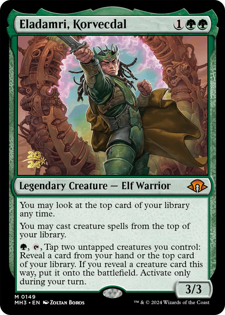Eladamri, Korvecdal [Modern Horizons 3 Prerelease Promos] - Evolution TCG
