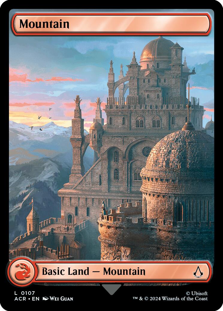 Mountain (0107) [Assassin's Creed] - Evolution TCG