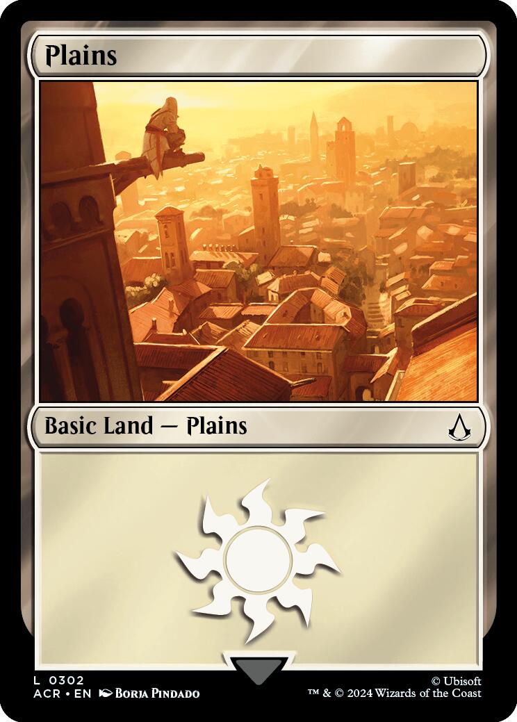 Plains (0302) [Assassin's Creed] - Evolution TCG