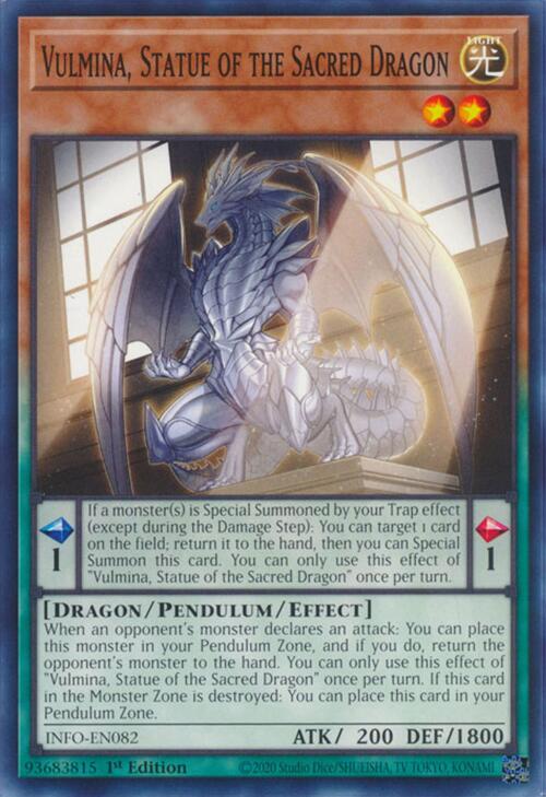 Vulmina, Statue of the Sacred Dragon [INFO-EN082] Common - Evolution TCG