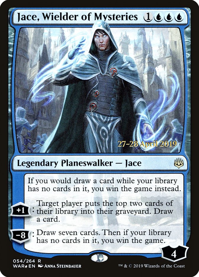 Jace, Wielder of Mysteries [War of the Spark Prerelease Promos] - Evolution TCG
