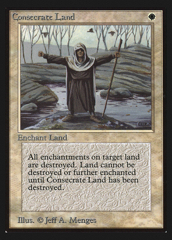 Consecrate Land [Collectors' Edition] - Evolution TCG