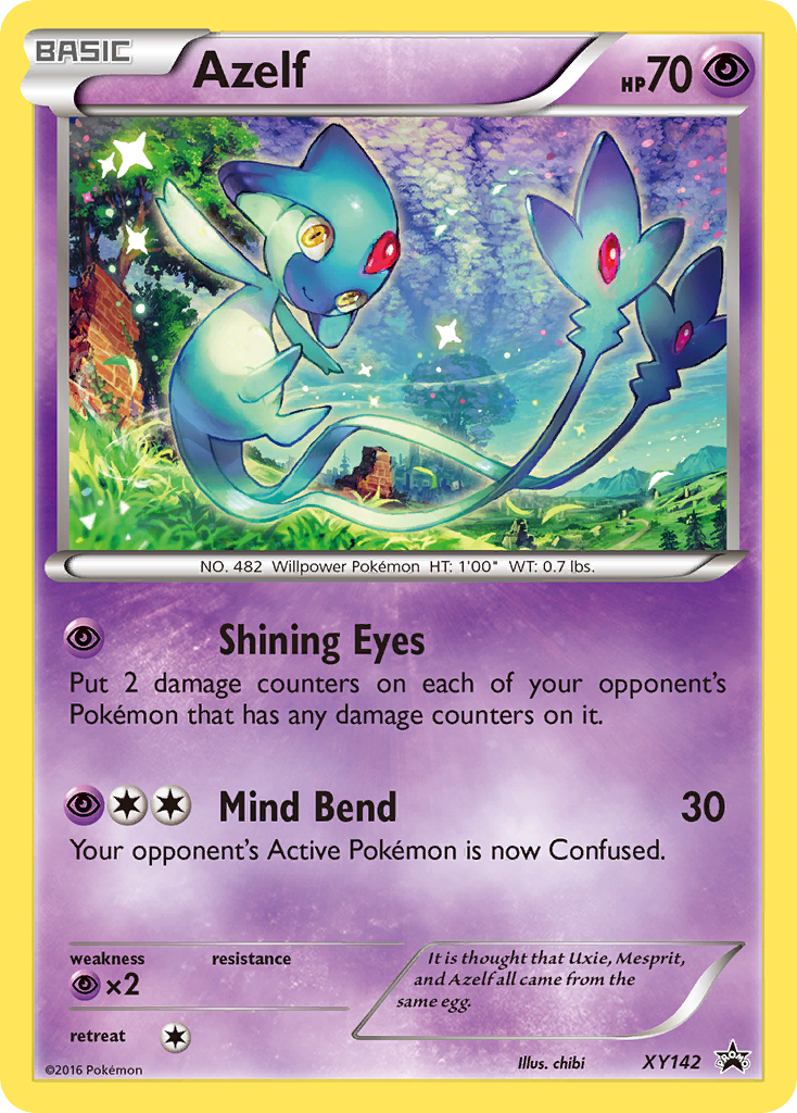 Azelf (XY142) [XY: Black Star Promos] - Evolution TCG