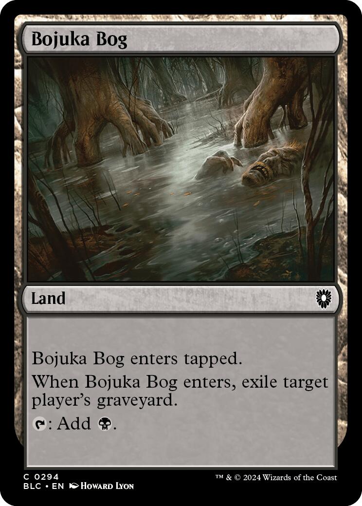 Bojuka Bog [Bloomburrow Commander] - Evolution TCG