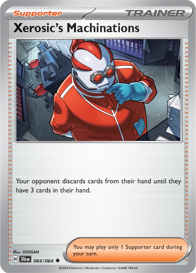 Xerosic's Machinations (064/064) [Scarlet & Violet: Shrouded Fable] - Evolution TCG