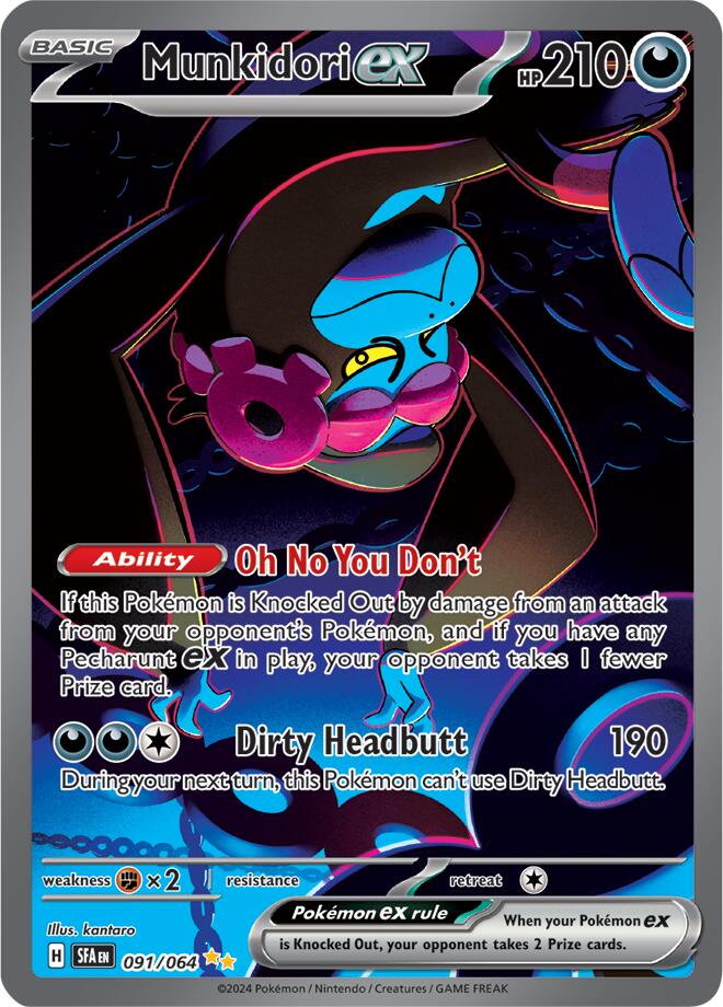 Munkidori ex (091/064) [Scarlet & Violet: Shrouded Fable] - Evolution TCG