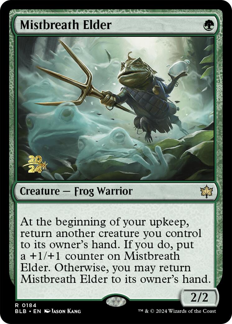 Mistbreath Elder [Bloomburrow Prerelease Promos] - Evolution TCG