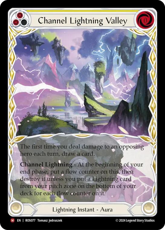 Channel Lightning Valley [ROS077] (Rosetta) - Evolution TCG