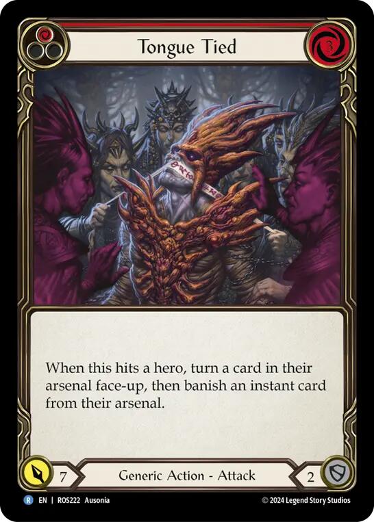 Tongue Tied [ROS222] (Rosetta) - Evolution TCG