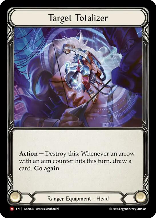 Target Totalizer [AAZ004] (Armory Deck: Azalea)  Rainbow Foil - Evolution TCG