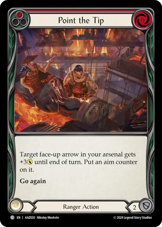 Point the Tip [AAZ020] (Armory Deck: Azalea) - Evolution TCG
