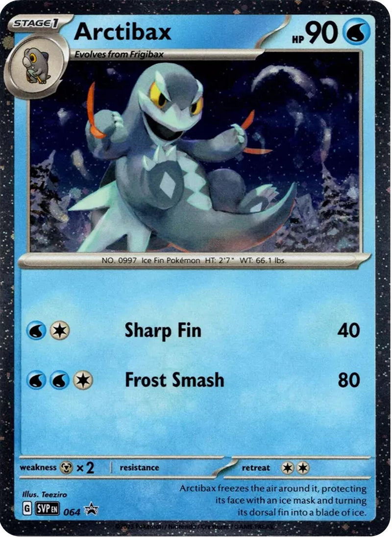 Arctibax (064) (Cosmos Holo) [Scarlet & Violet: Black Star Promos] - Evolution TCG