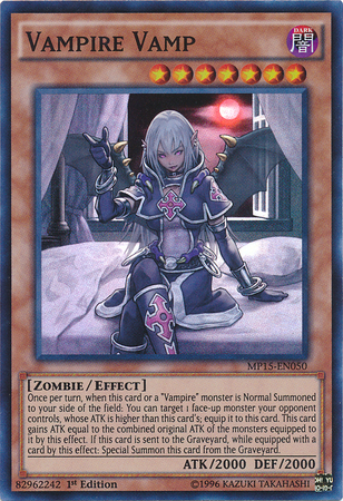 Vampire Vamp [MP15-EN050] Super Rare - Evolution TCG