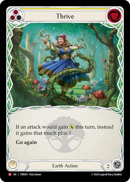 Thrive [TER019] (1st Strike) - Evolution TCG