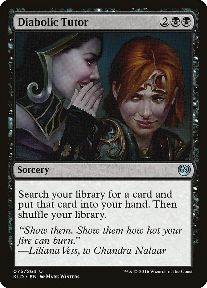 Diabolic Tutor [Kaladesh] - Evolution TCG