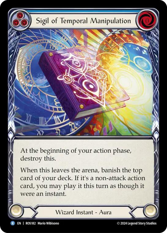 Sigil of Temporal Manipulation [ROS182] (Rosetta) - Evolution TCG