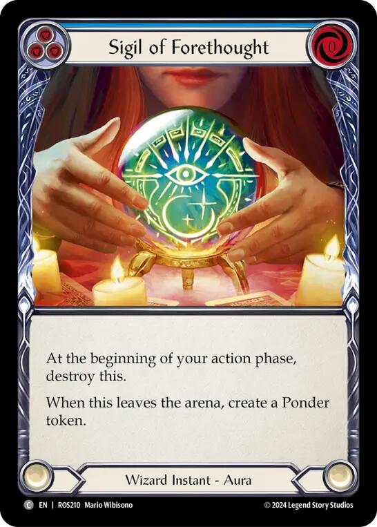 Sigil of Forethought [ROS210] (Rosetta) - Evolution TCG