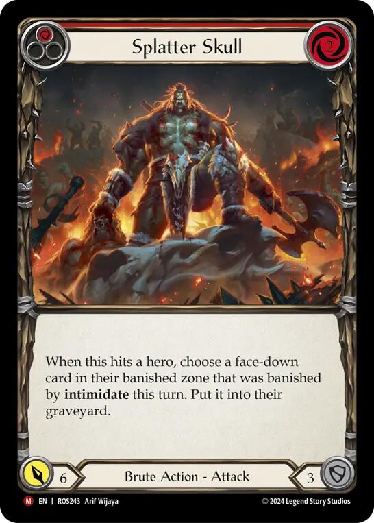 Splatter Skull [ROS243] (Rosetta) - Evolution TCG